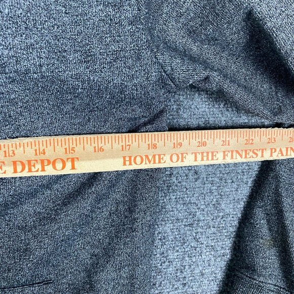 21 Men Hoodie Men's XS Full Zip Gray Cotton Blend Drawstring Extra Small - Picture 7 of 11